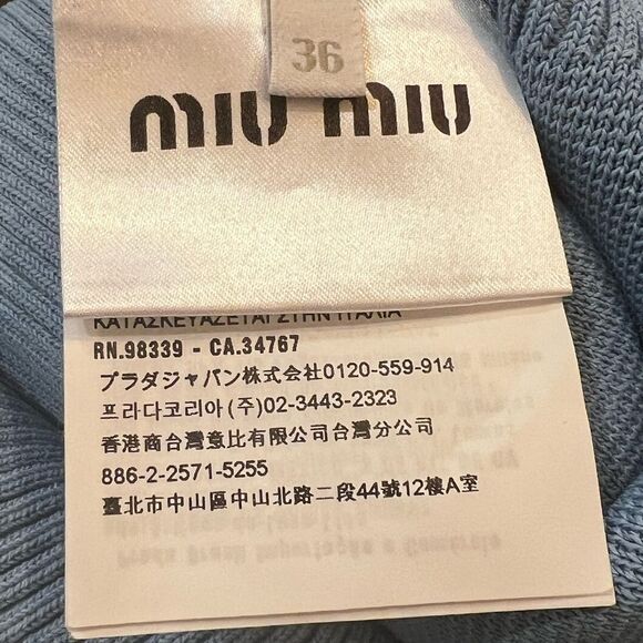 Miu Miu AUTHENTIC (see attached COA) 2017 club collection, rare piece, superb! - Picture 6 of 7